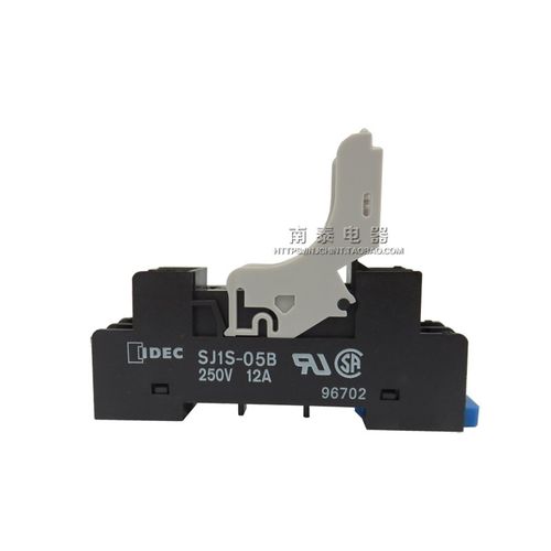正品和泉IDEC继电器底座 SJ1S-05B 5脚 12A(适配RJ1S-CL G2R-1-SN - 图1