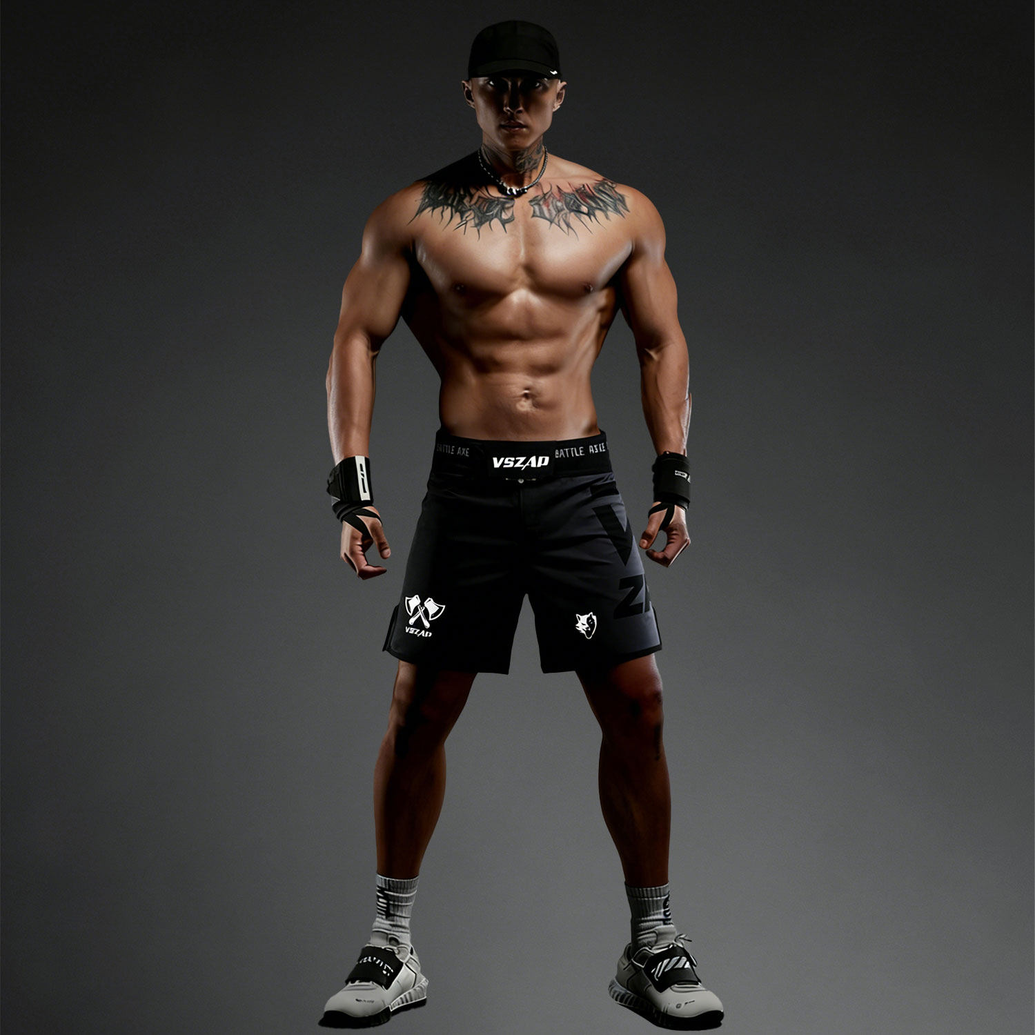 VSZAP简约战斧运动风速干短裤男健身训练五分裤透气功能性运动裤,淘宝优惠券,粉丝福利购,淘宝优惠卷