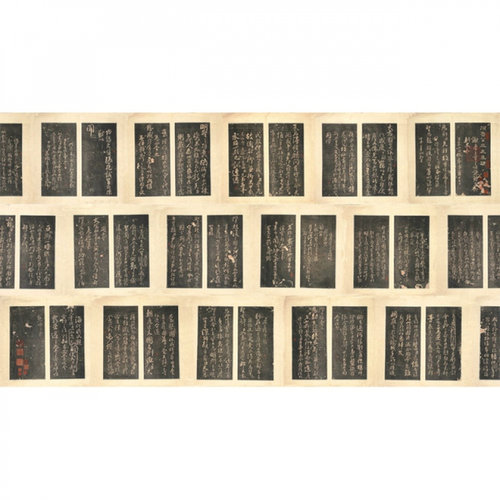 颜真卿三表真迹高清仿古书法字画碑帖真迹复制品微喷宣纸装饰画 - 图3