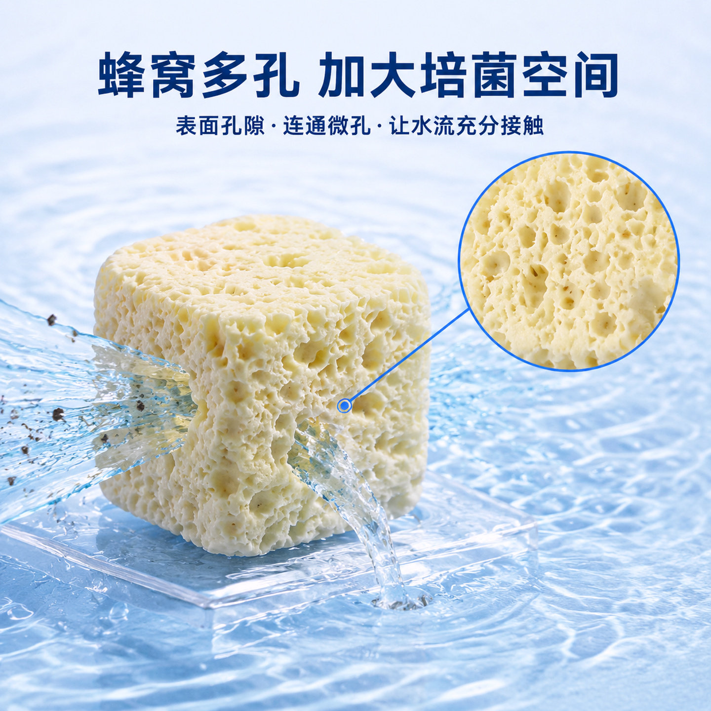 Fish tank filter material nitrifying bacteria filter material