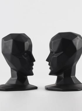 北欧书档书立架桌面创意简约现代书夹客厅书房简易学生书靠摆件