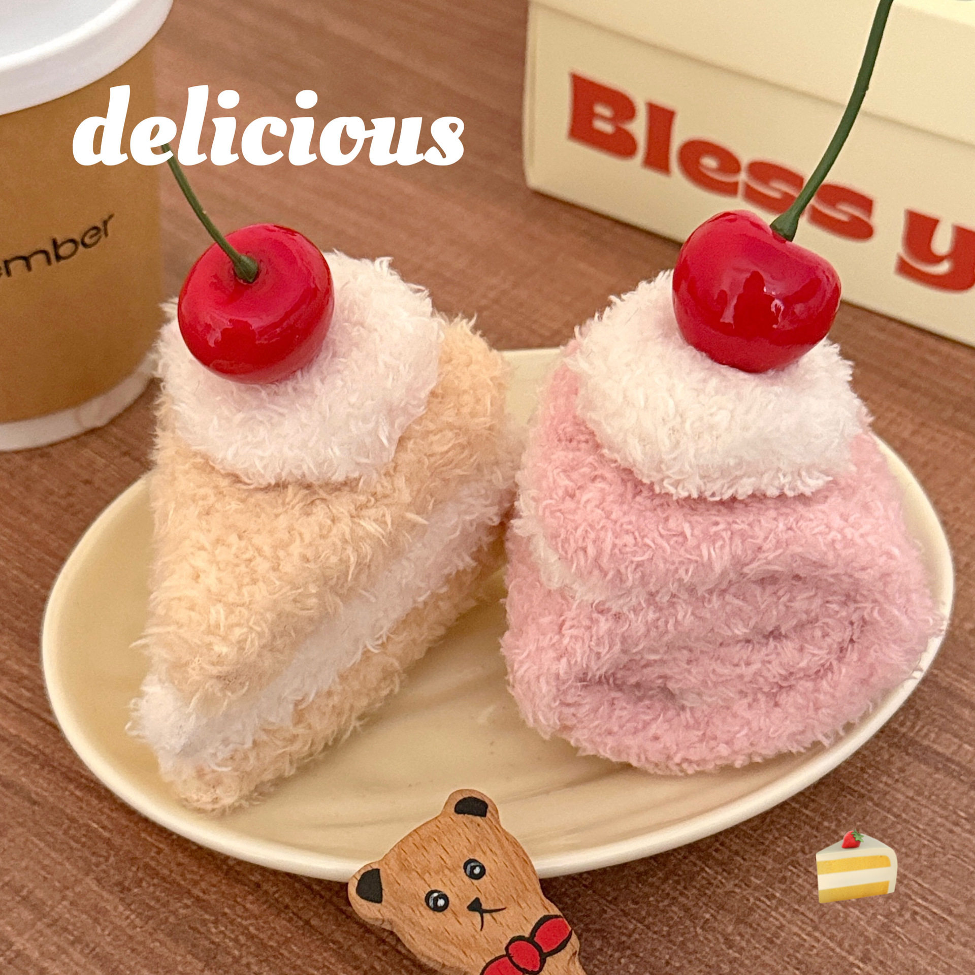 秋冬发饰立体仿真美食公仔发夹小众百搭奶油蛋糕发卡碎发刘海头饰,淘宝优惠券,粉丝福利购,淘宝优惠卷