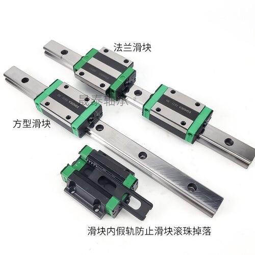 国产低组直线导轨滑块EGH15CA/EGW/20CC/25/30/SA/EG/方型法兰型 - 图0