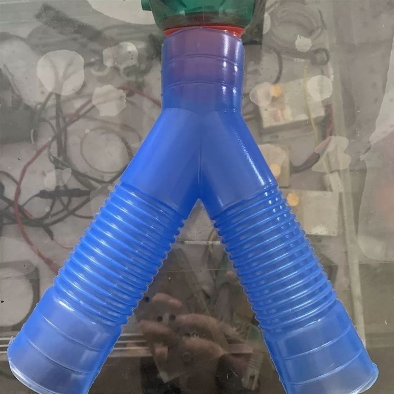 三通肥管45口径施肥管施肥盒施肥箱免耕机旋耕机播种.机农机配件 - 图1