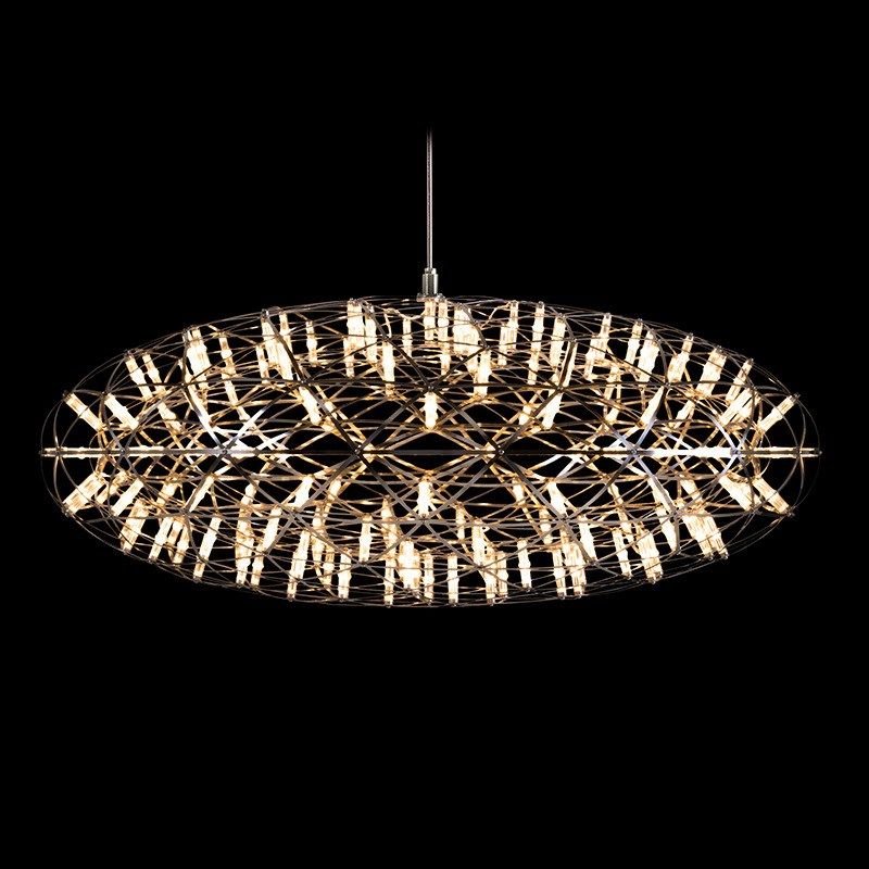 火花球吊灯店铺商用客厅餐厅创意个性蒲公英艺术椭圆飞碟烟花灯具,淘宝优惠券,粉丝福利购,淘宝优惠卷