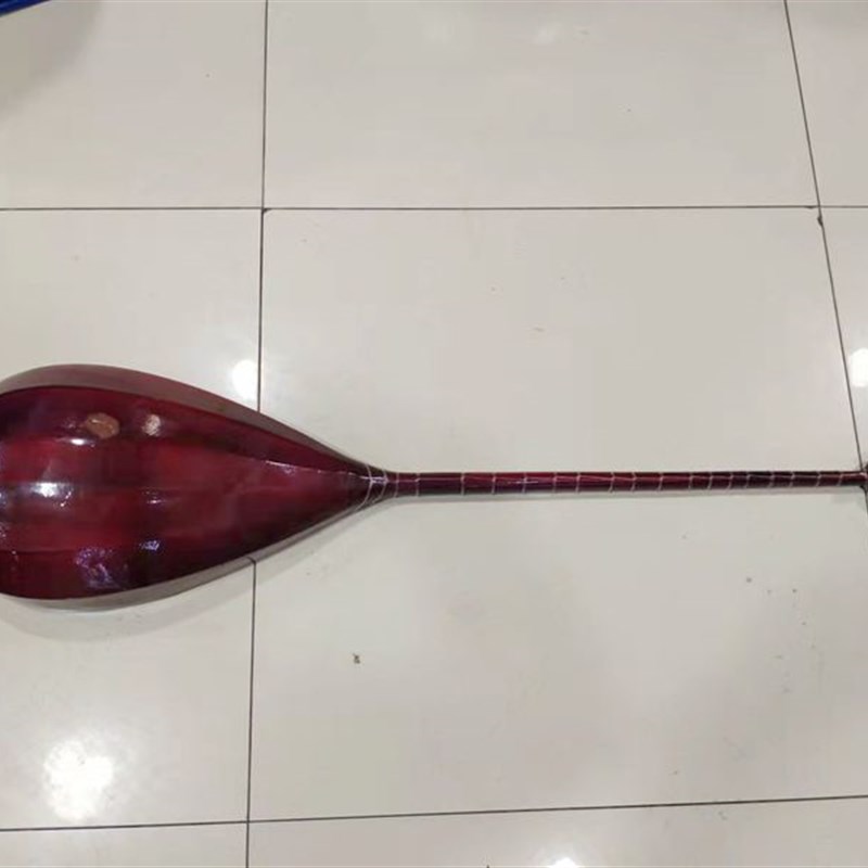 冬不拉民族乐器哈萨o克族乐器新疆乐器冬不拉花纹颜色以实物为准 - 图0