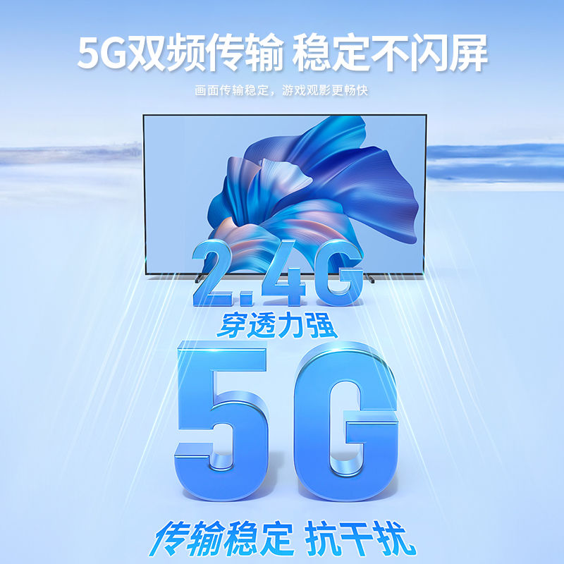 手机无线投屏器万能型2023款4K超清同屏器连接投影仪显示器电视机 - 图1