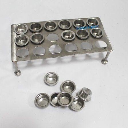 鹤壁 徐州量热仪专用不锈钢发热量坩埚样品架 热值测试坩埚试样架 - 图1