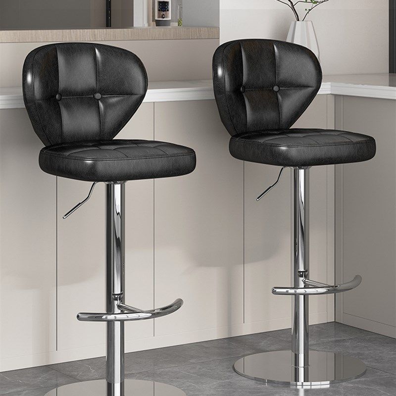 吧台椅酒吧椅升降椅子家用吧凳高櫈靠背理髲店高脚凳收银柜台凳子,淘宝优惠券,粉丝福利购,淘宝优惠卷