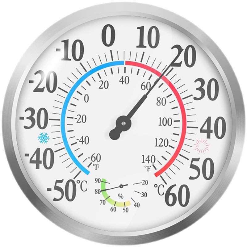 三印家用温湿度计30厘米大表盘高精度客厅大棚办公室测干湿温度表,淘宝优惠券,粉丝福利购,淘宝优惠卷