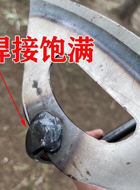 锰钢锄头除草神器空心锄头除草专用锰钢锄头开荒锄地种菜除草神器