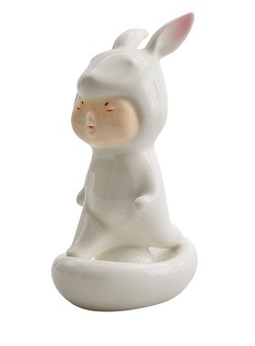 DCASA 卡通陶瓷龙IP乔迁喜庆摆件儿童房间书桌创意装饰手工艺术品