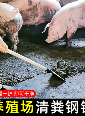 锰钢铲刀铲子除草清理铲土铲草刮地皮墙面保洁养殖场清粪农用工具