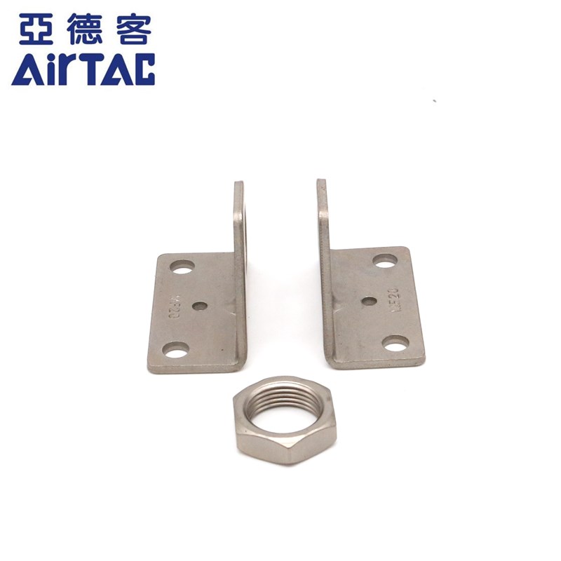 原装亚德客AIRTAC气缸脚架F-MF20LB F-MF25LB F-MF32LB F-MF40LB - 图2
