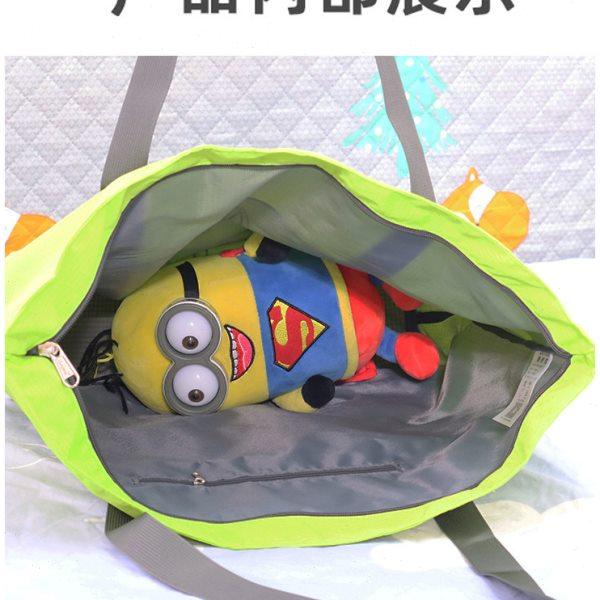 可折叠旅行收纳袋子便携时尚拎包单肩斜跨包大容量登机手提行李袋,淘宝优惠券,粉丝福利购,淘宝优惠卷