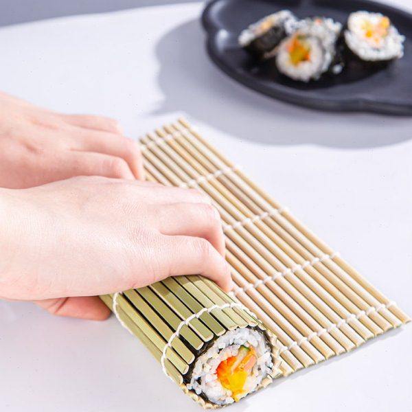 寿司卷帘家用寿司竹帘寿司神器不沾寿司席寿司帘商用青皮寿司工具,淘宝优惠券,粉丝福利购,淘宝优惠卷
