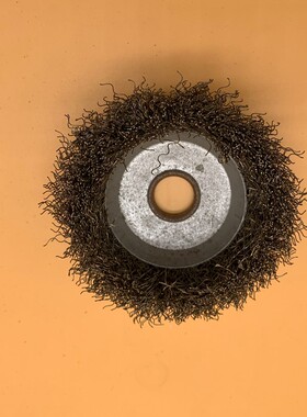 钢丝轮打磨除锈100角磨机用金属抛光轮304不锈钢碗型打磨球钢丝刷