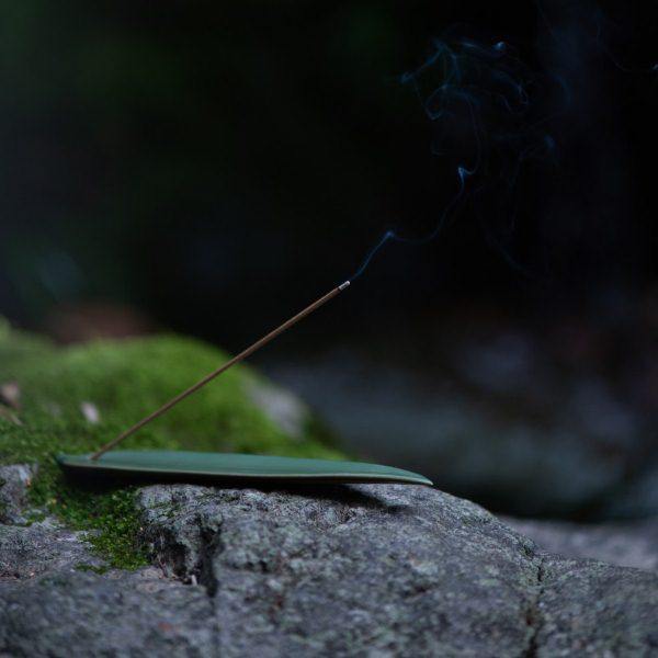 寸心香舍香插 陶瓷竹叶线香插 中式创意香立线香炉香板 熏香摆件,淘宝优惠券,粉丝福利购,淘宝优惠卷