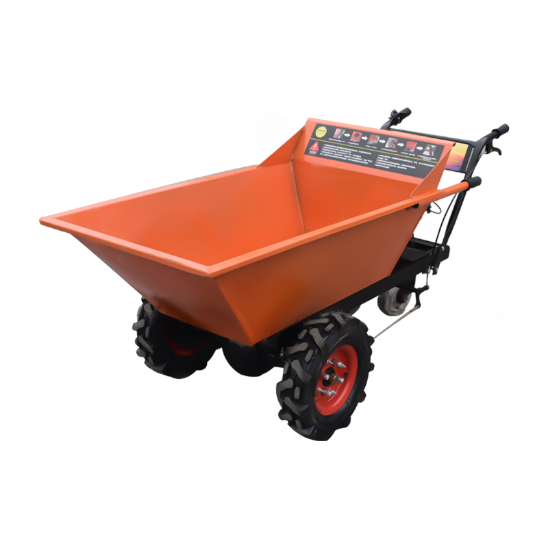 贵州汽油斗车柴油灰斗车拉沙翻斗车工地建房可站立骑行汽油三轮车 - 图3