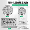 18 nest making punches, square nest anvil set, ring bracelet nest bead making, steel mold bell making tools
