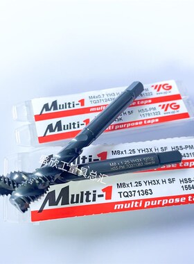 韩国YG螺旋机用丝攻粉末冶金盲孔丝锥TQ371363HSSPM 适合调制高硬