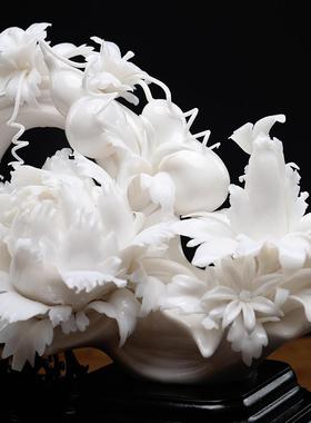 东方泥土 陶瓷传统手工工艺摆件乔迁新居礼品高档/鸿福临门