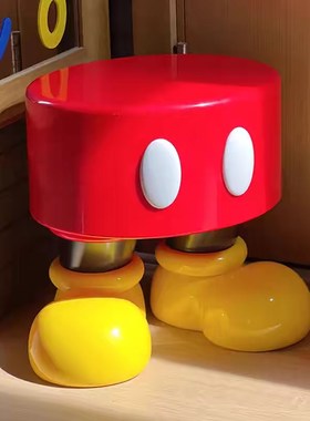 米奇换鞋凳家用门口儿童穿鞋凳可爱创意客厅小矮凳卡通进门小凳子