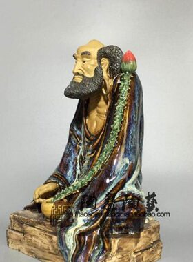 推荐佛图澄石湾公仔大师精品工艺品陶瓷摆件门厅客厅玄关装饰