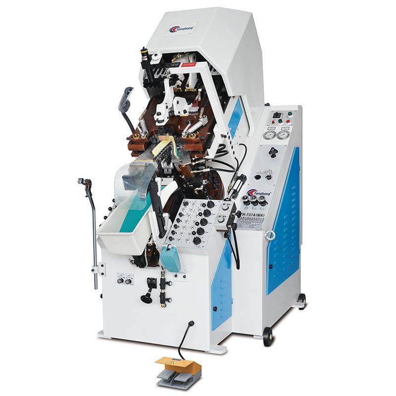 东莞工厂直销TH-N737A油压自动上胶前帮机全自动九爪前帮机,淘宝优惠券,粉丝福利购,淘宝优惠卷