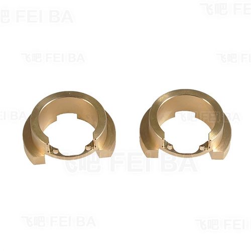 TRX4 TRX6 攀爬车桥边黄铜配重块 桥边转向配重 前后通用 单边82g - 图2