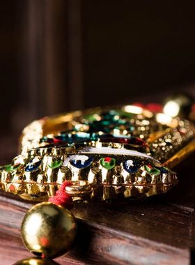 汽车饰品吉祥挂件 绿度母现代车挂  车内精美挂饰