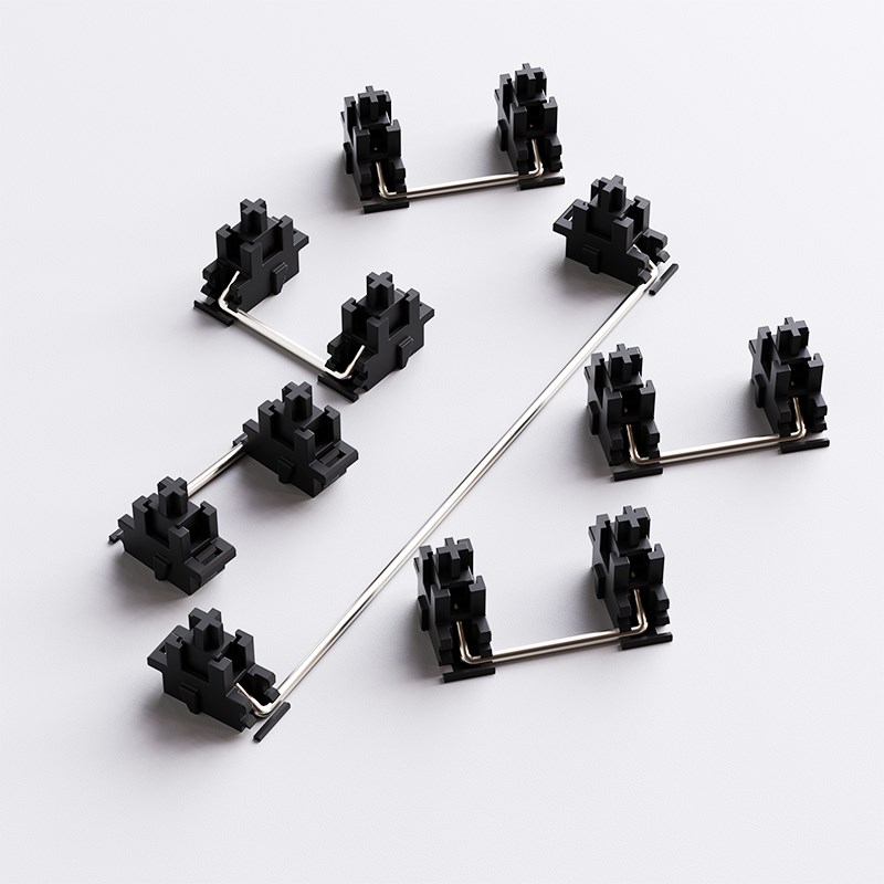 构思者 钢板卫星轴 PCB卫星轴润滑 客制化机械键盘免调试配件7U - 图1