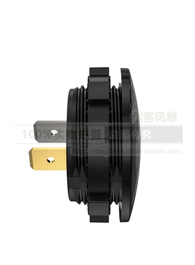 汽车电瓶电压表改装车载充电压检测仪直流LED数显5V12V24V36V48V