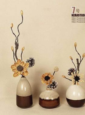 新中式摆件家居饰品禅意书架桌面现E代玄关客厅茶室软装电视柜高