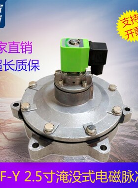 上海袋配电磁脉冲阀DMF-Y-102S淹没式脉冲阀3.5寸淹没电磁脉冲阀