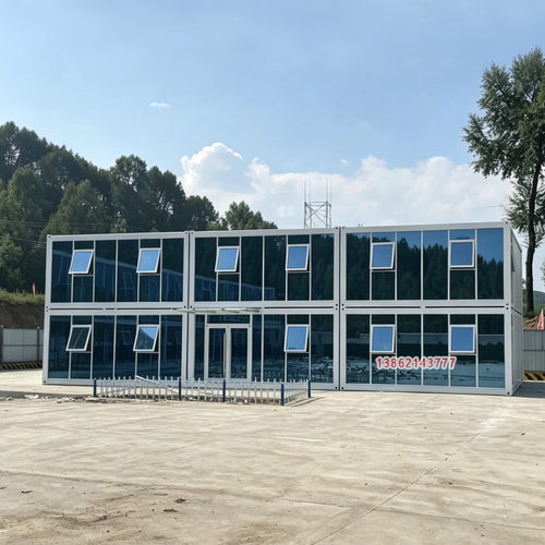 集装箱移动房彩钢房简易活动板房办公室阳光房自己组装定制快拼箱 - 图3
