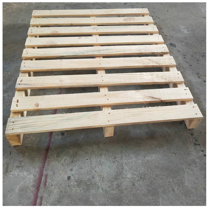 木托盘货架木板垫仓板地台板物流叉车托盘L实木出口托盘可承重一 - 图2