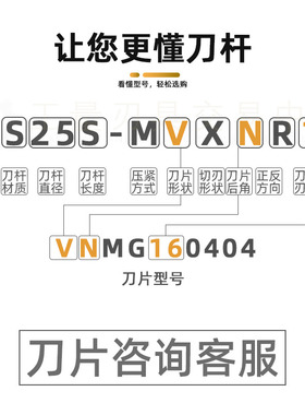内孔车刀96度镗孔刀杆菱形尖刀清角车盲孔通孔 S20R S25S-MVXNR16