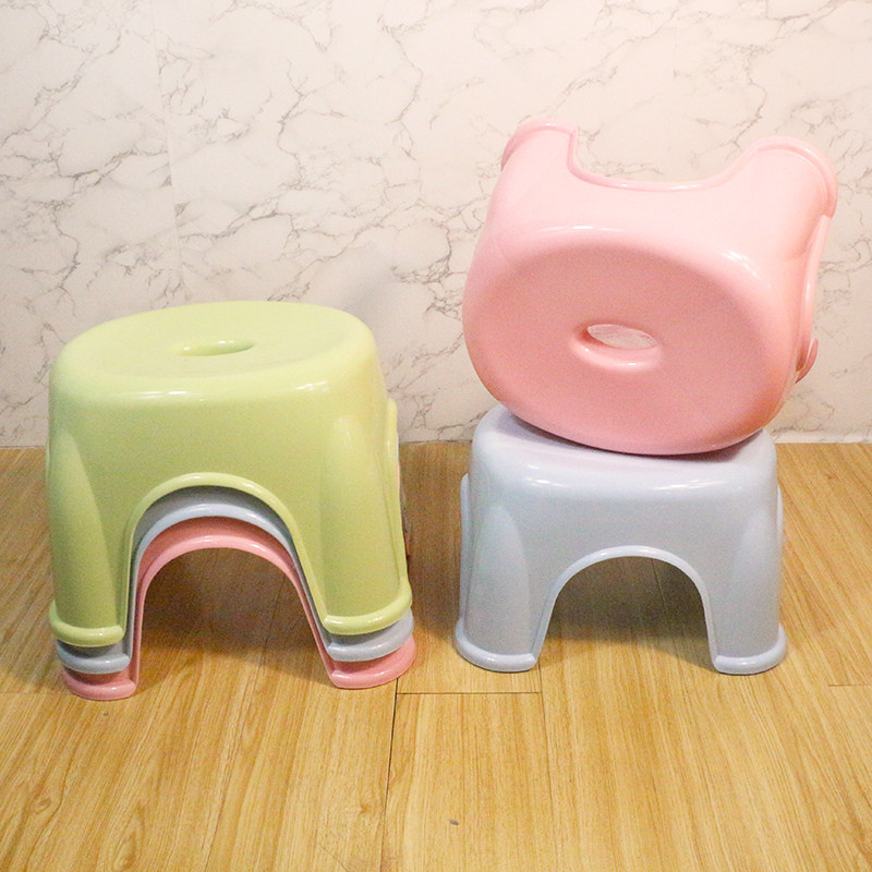 锐博塑料加厚圆凳防滑踩脚板凳厚实抗摔儿童洗澡矮凳可承重300斤,淘宝优惠券,粉丝福利购,淘宝优惠卷