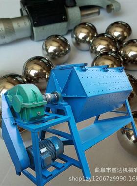 六角滚筒抛光机运行视频机器报价参数多少钱一台研磨机现货