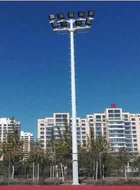 高杆灯户外路灯杆照明灯15米30米LED道路中杆广场防水照明灯