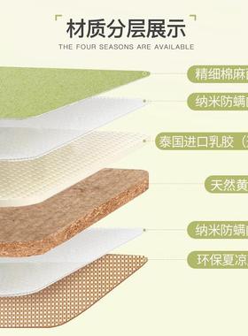 榻榻米垫子日式定双面可拆卸做塌塌米床垫定尺寸椰棕垫制地炕垫