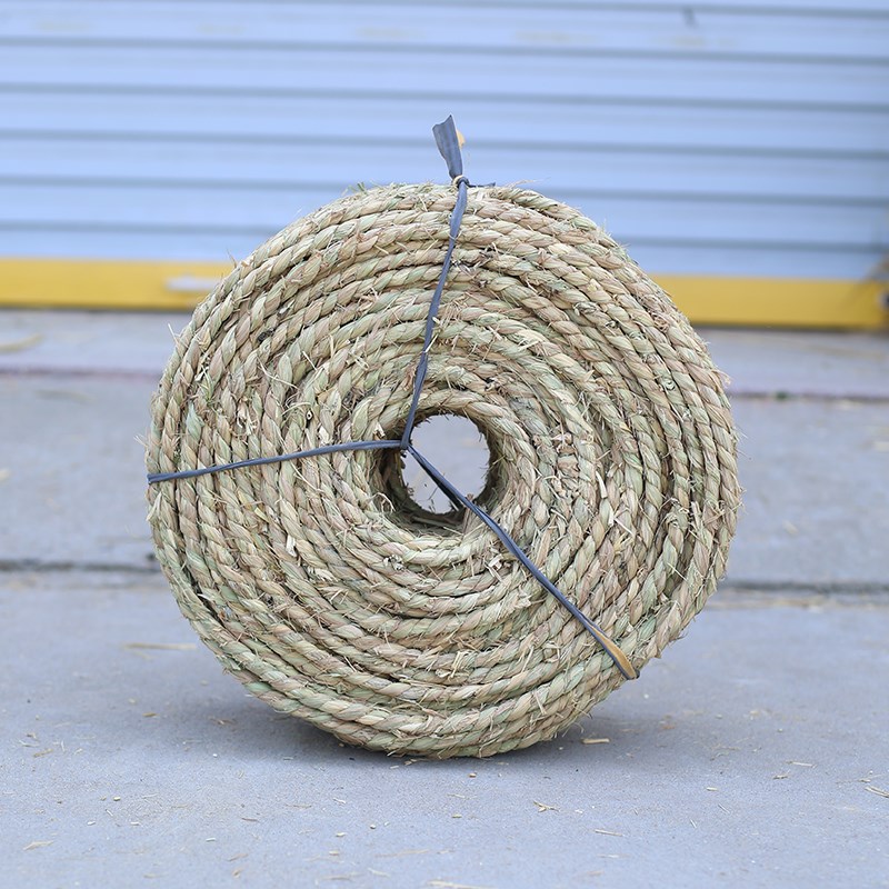 稻草绳捆草绳树木移栽捆绑绳保暖保湿防寒捆扎土球20U24当年麻花 - 图2