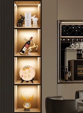 创意高档酒柜装饰品摆件小鹿装饰乔迁新居礼品家居桌面办公室摆设