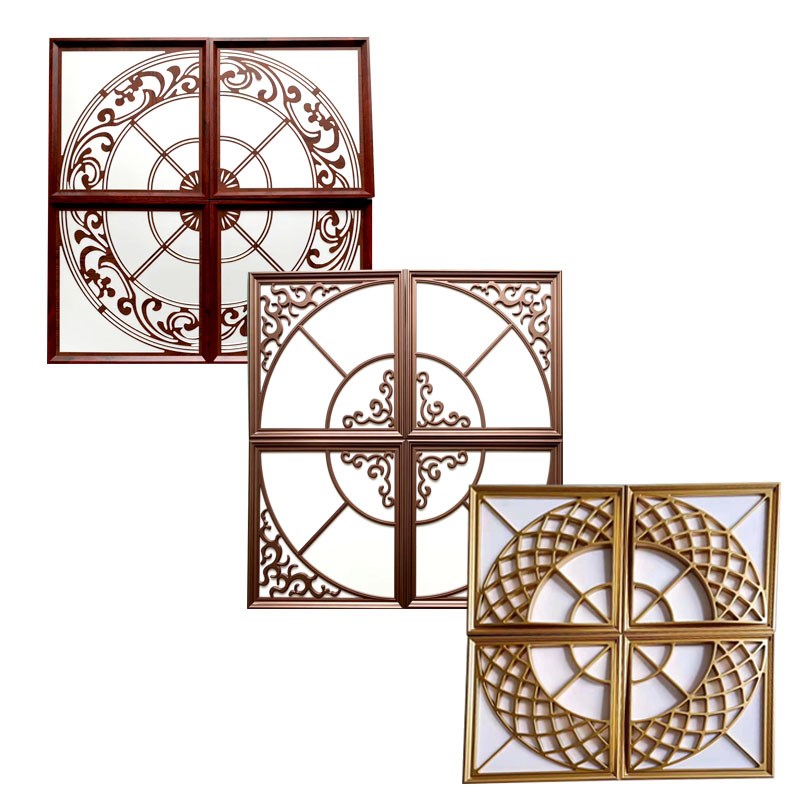 集成吊顶LED平板灯铝扣450x450拼花组合灯餐厅客厅吊顶灯集成吊顶 - 图3