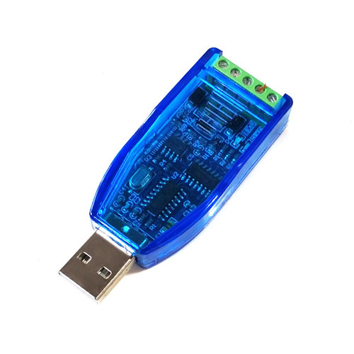 工业级usb转RS232RS485通讯模块双向半双工串口线转换器TVS防护 - 图0