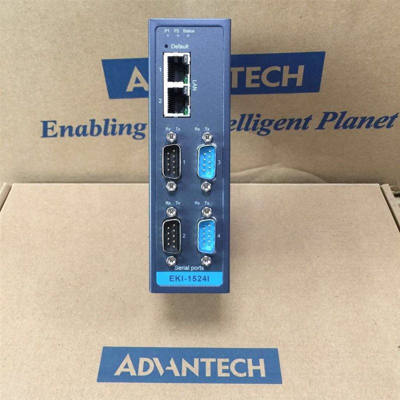 研华原装EKI-1524I-CE 4口RS-232/422/485宽温串口设备联网服务器,淘宝优惠券,粉丝福利购,淘宝优惠卷