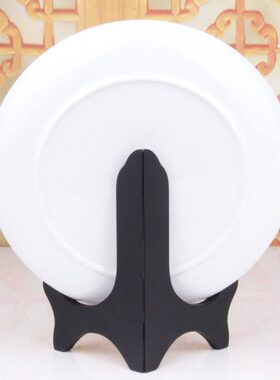 青花瓷盘子 陶瓷摆件 瓷器摆件博古架装饰品乔迁新居 送客户礼品