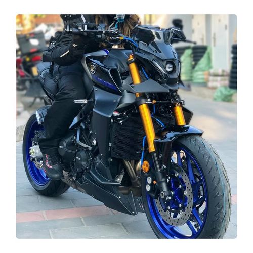 适用24-25年山叶MT09 XSR900改装水箱网 防尘护板 散热器罩配件 - 图3