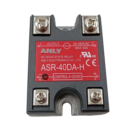 原装正品台湾ANLY安良ASR-25DA-H ASR-40DA-H固态继电器 - 图3
